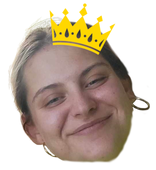 Twarz anki w koronie - logo